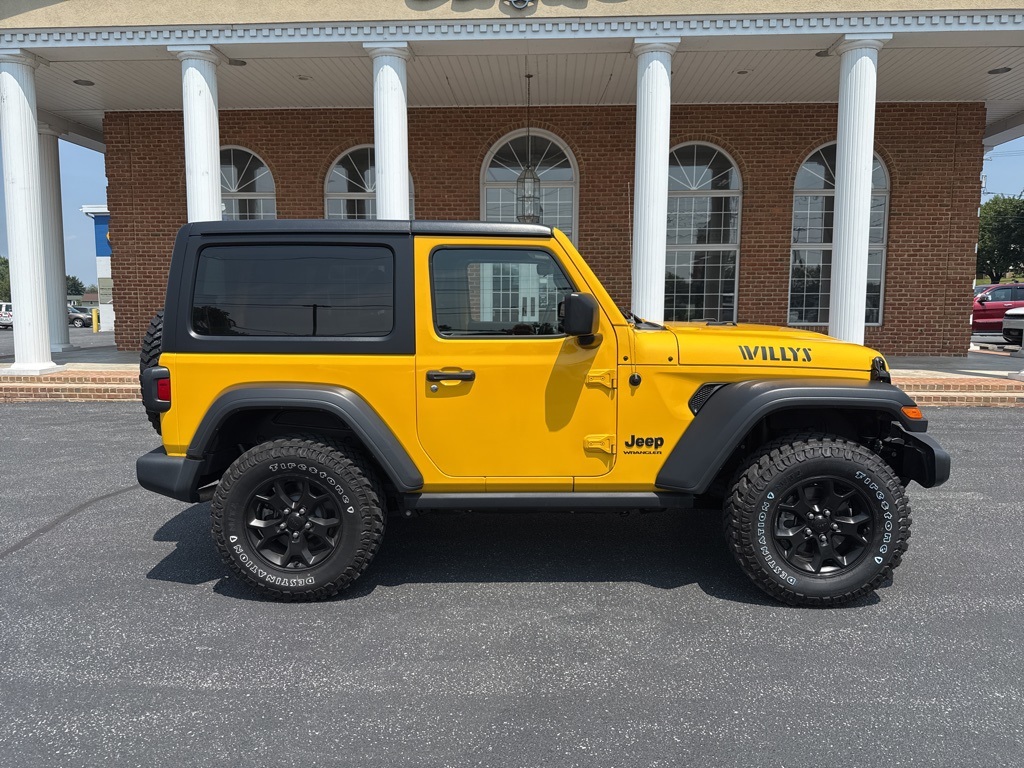 used 2021 Jeep Wrangler car, priced at $30,900