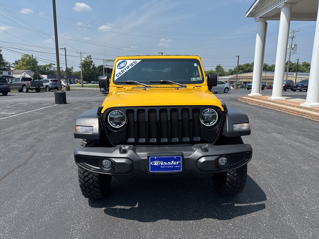 used 2021 Jeep Wrangler car, priced at $30,900