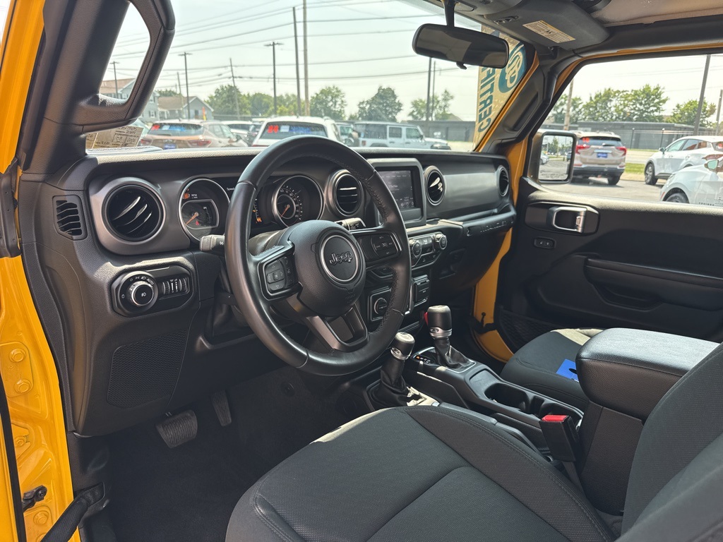 used 2021 Jeep Wrangler car, priced at $30,900