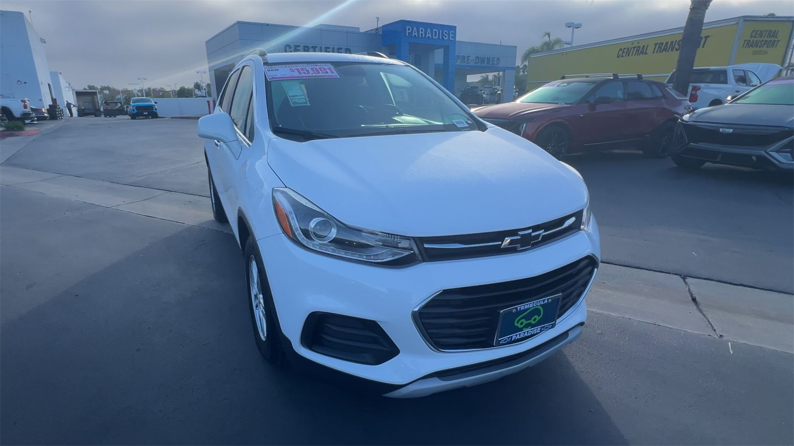 used 2020 Chevrolet Trax car, priced at $15,991