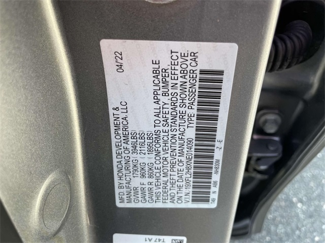 used 2022 Honda Civic car, priced at $22,603