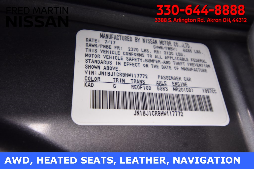 used 2017 Nissan Rogue Sport car, priced at $14,345