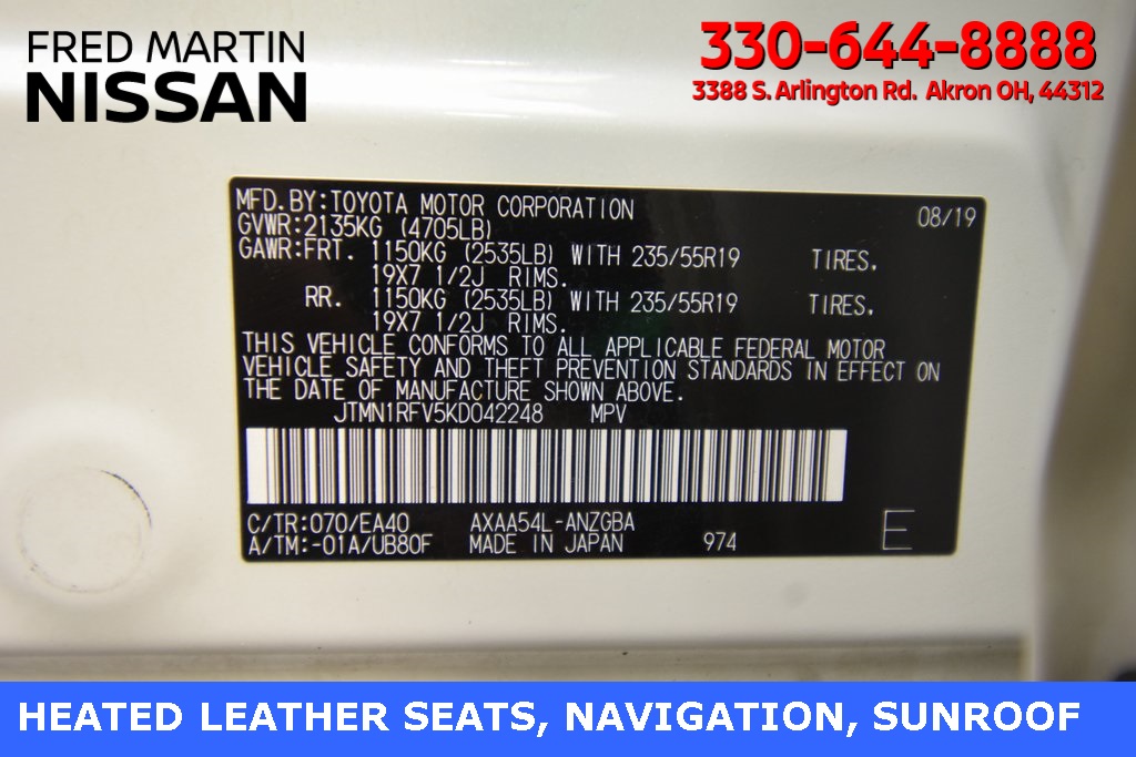 used 2019 Toyota RAV4 car, priced at $26,075