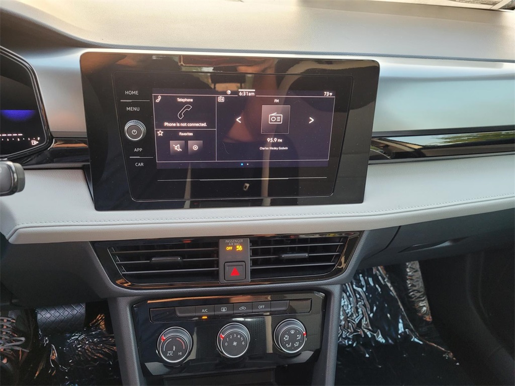 new 2025 Volkswagen Taos car, priced at $25,713