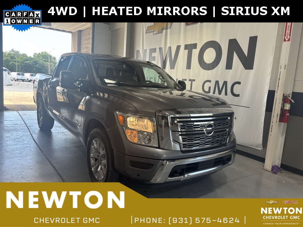 used 2021 Nissan Titan car, priced at $18,500