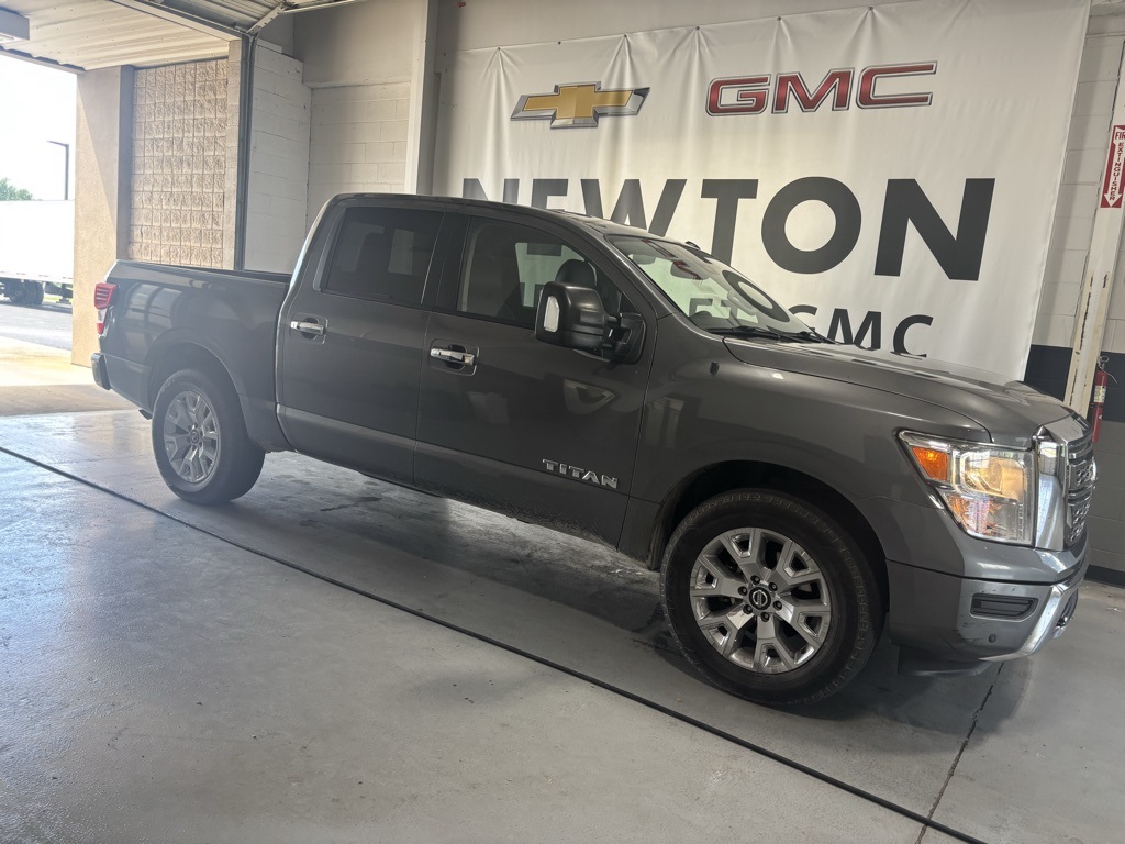 used 2021 Nissan Titan car, priced at $18,500