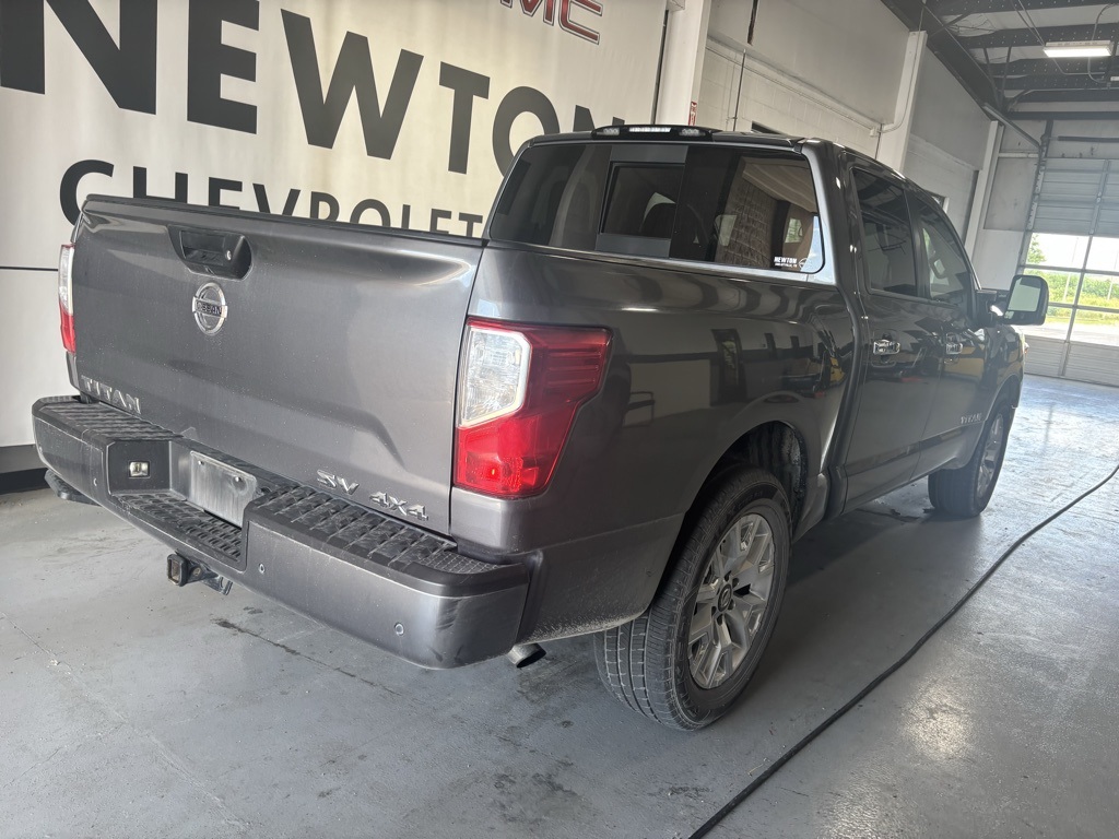 used 2021 Nissan Titan car, priced at $18,500