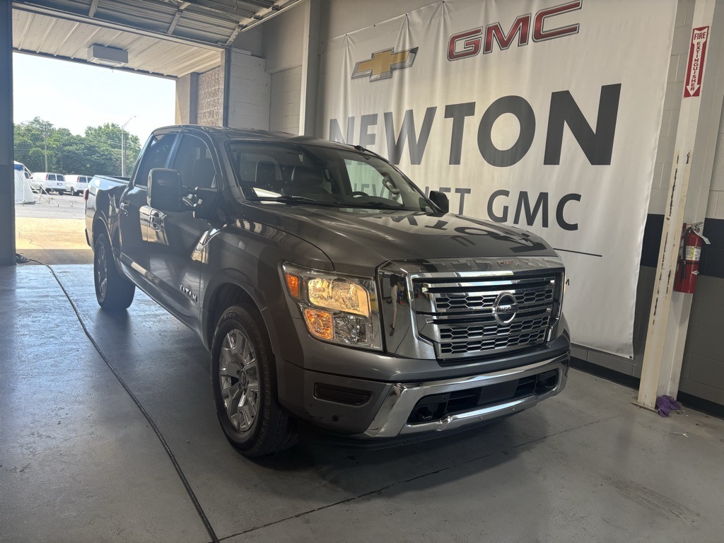 used 2021 Nissan Titan car, priced at $18,500