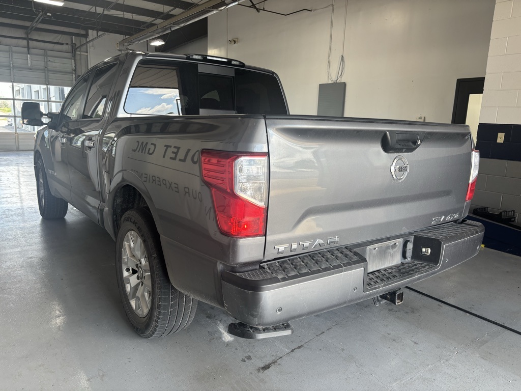 used 2021 Nissan Titan car, priced at $18,500