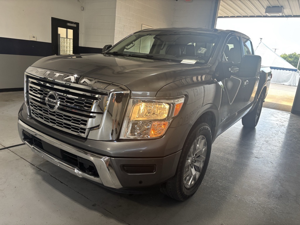 used 2021 Nissan Titan car, priced at $18,500