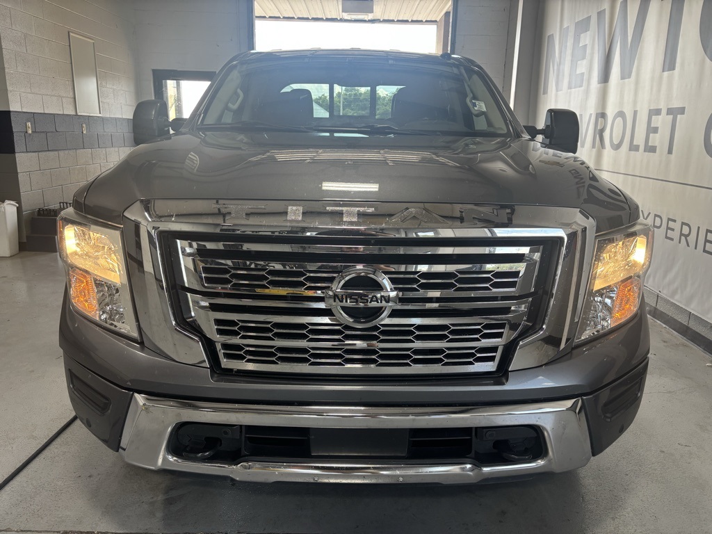 used 2021 Nissan Titan car, priced at $18,500