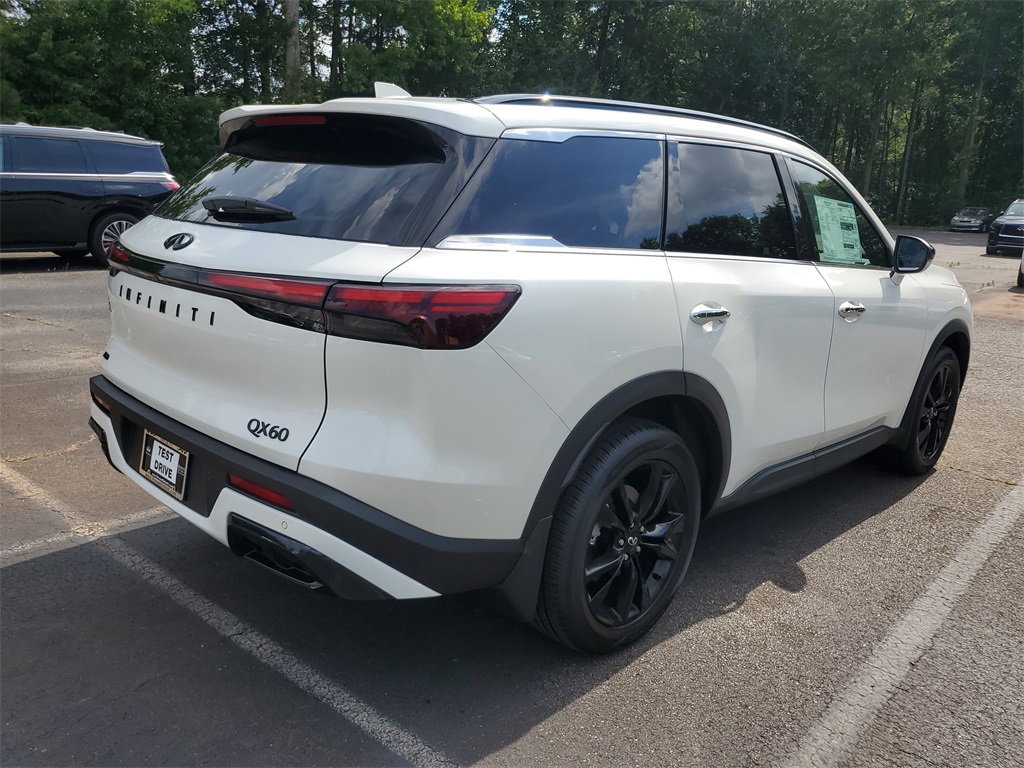 new 2025 INFINITI QX60 car, priced at $54,980