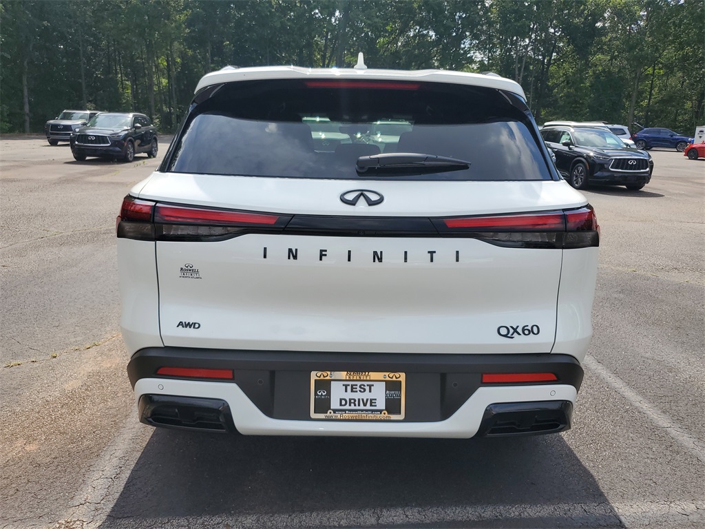 new 2025 INFINITI QX60 car, priced at $54,980