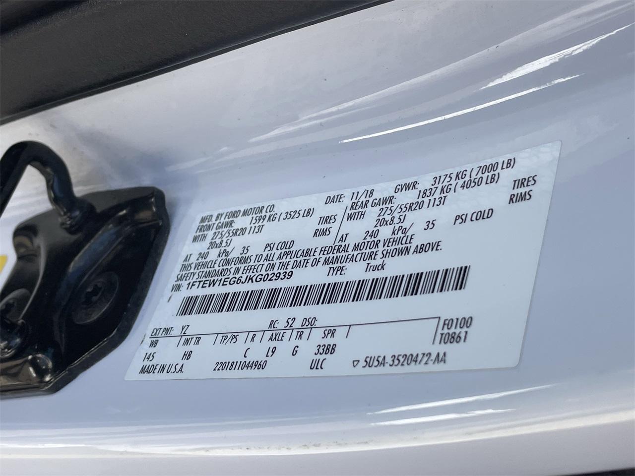 used 2018 Ford F-150 car, priced at $21,997