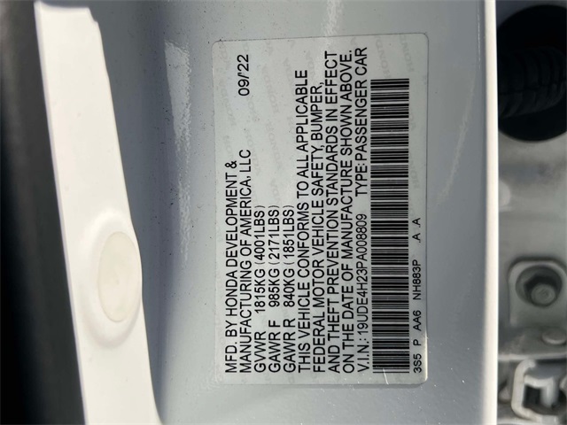 used 2023 Acura Integra car, priced at $24,482