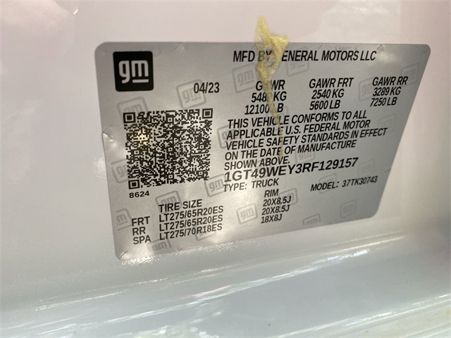 used 2024 GMC Sierra 3500HD car, priced at $75,244