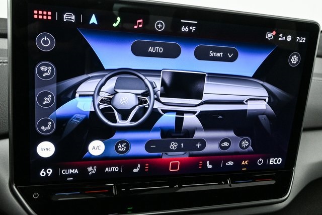 new 2025 Volkswagen ID.4 car, priced at $48,666