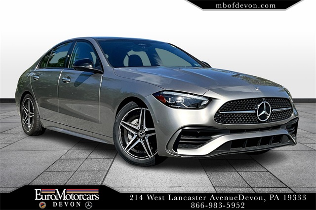 used 2022 Mercedes-Benz C-Class car, priced at $38,496