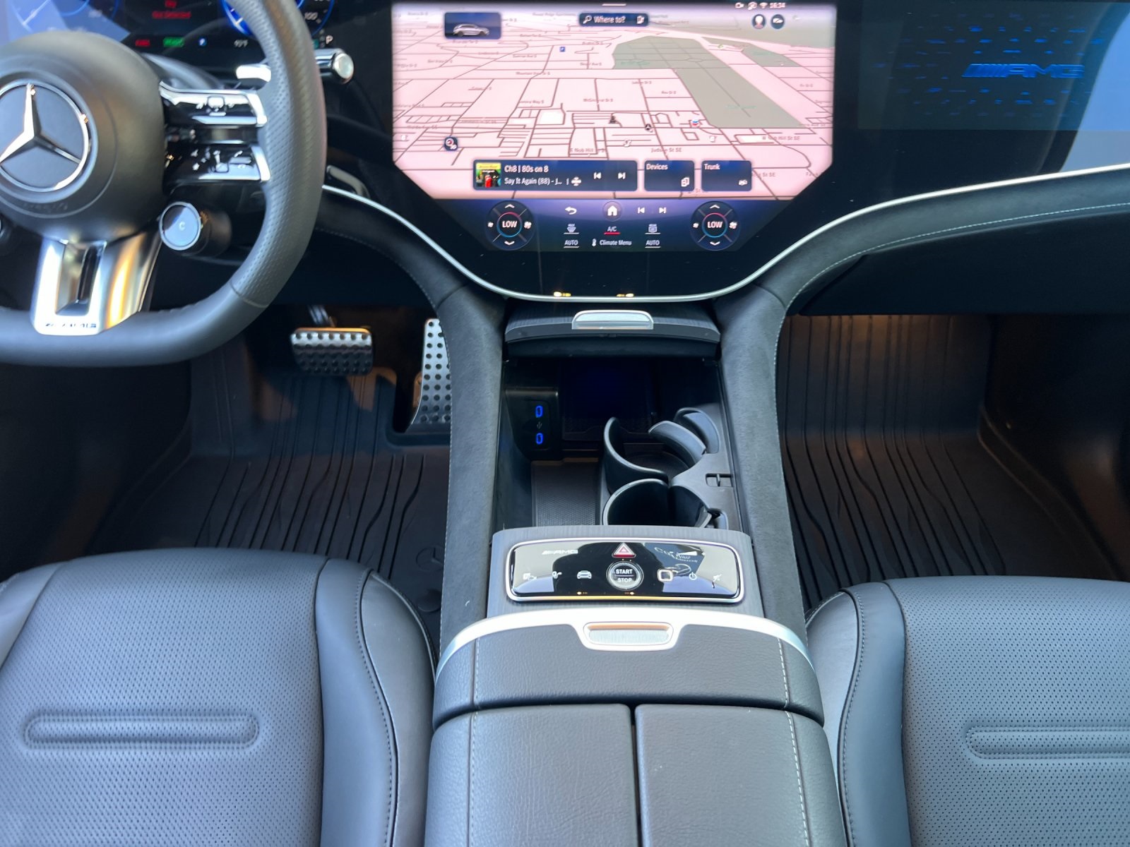 used 2024 Mercedes-Benz AMG® EQE car, priced at $74,998