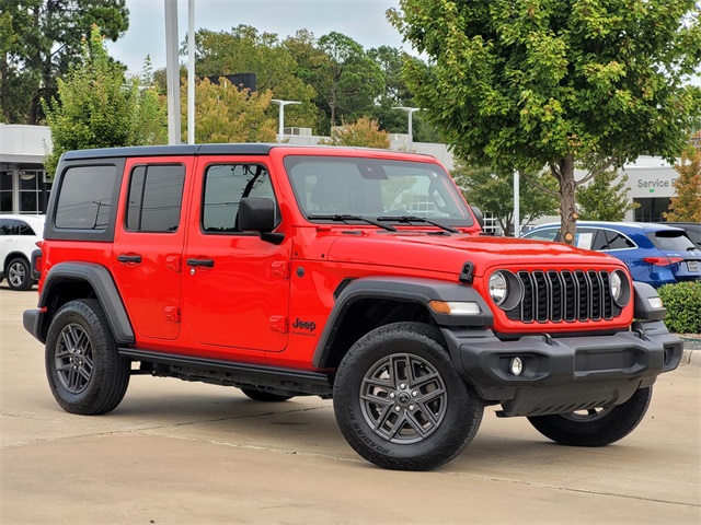 used 2024 Jeep Wrangler car, priced at $35,999