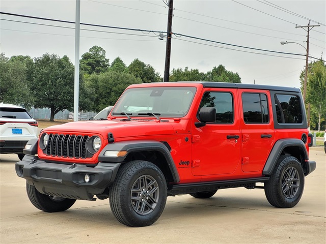 used 2024 Jeep Wrangler car, priced at $35,224