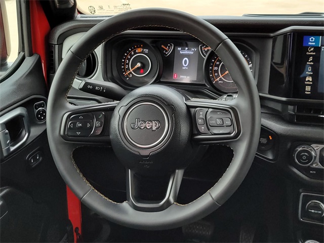 used 2024 Jeep Wrangler car, priced at $35,224
