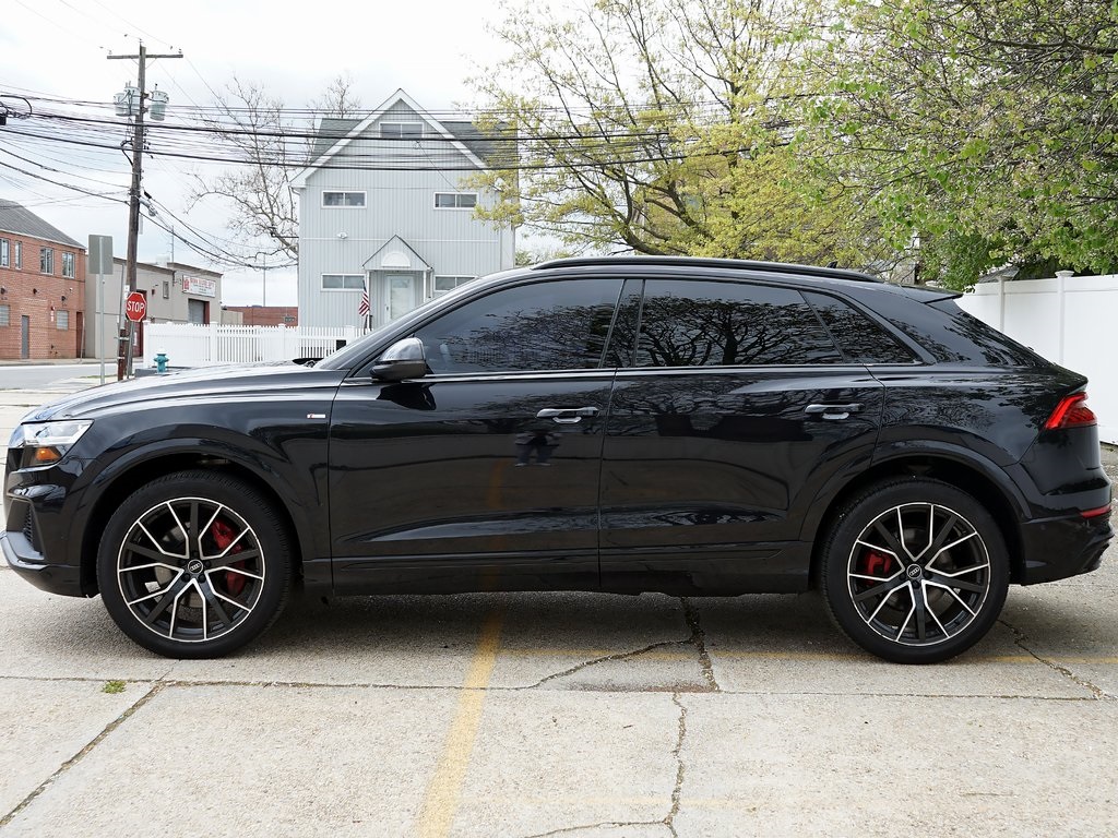 used 2021 Audi Q8 car, priced at $34,995