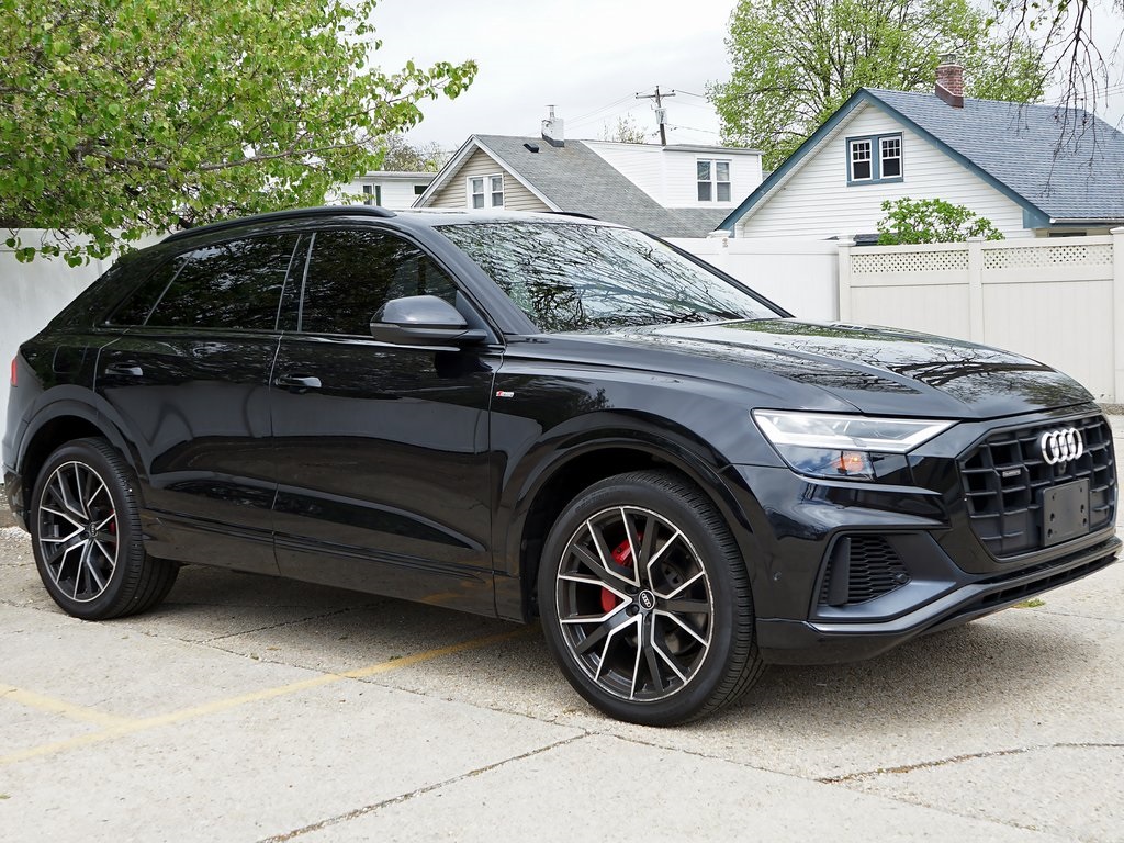 used 2021 Audi Q8 car, priced at $34,995
