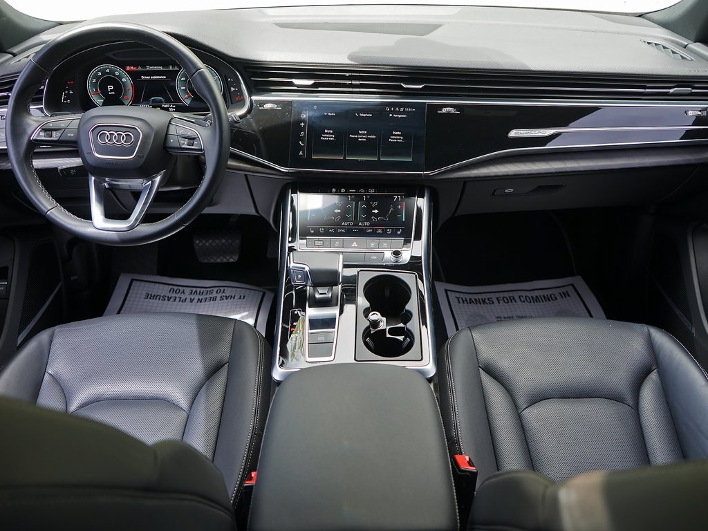 used 2021 Audi Q8 car, priced at $34,995