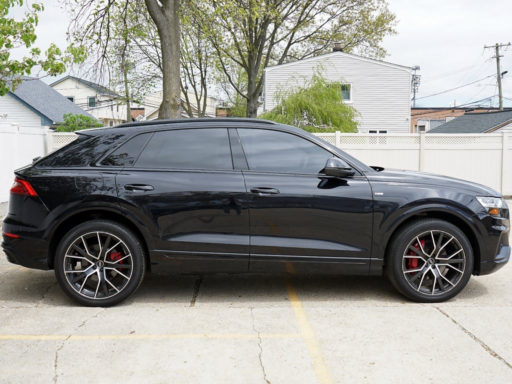used 2021 Audi Q8 car, priced at $34,995