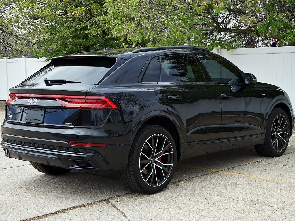 used 2021 Audi Q8 car, priced at $34,995