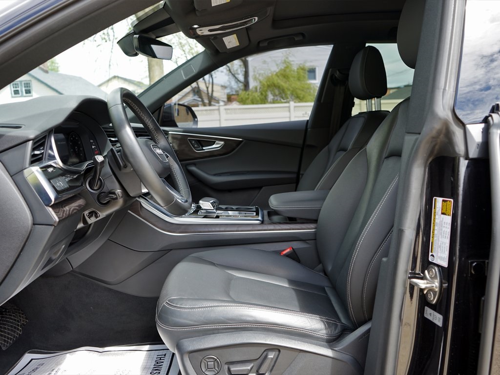 used 2021 Audi Q8 car, priced at $34,995