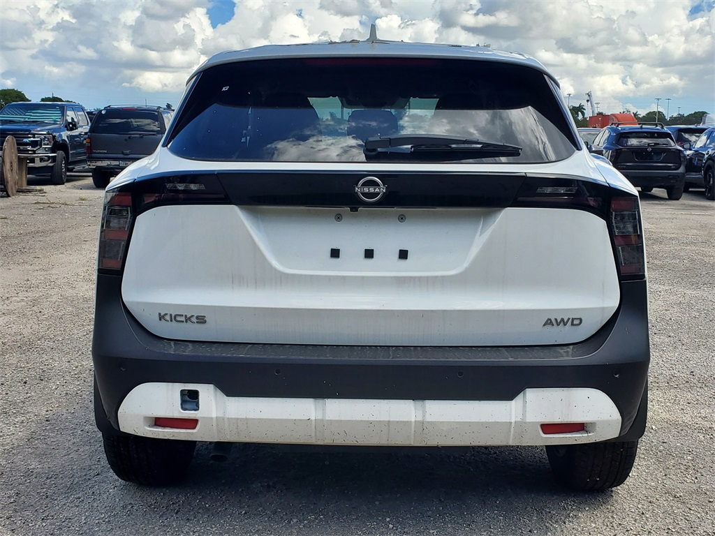 new 2025 Nissan Kicks car, priced at $24,171