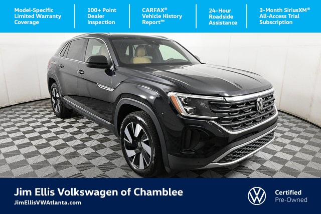 used 2024 Volkswagen Atlas Cross Sport car, priced at $37,900