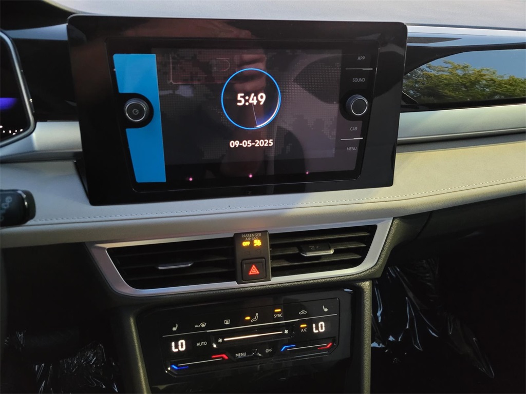 new 2025 Volkswagen Taos car, priced at $28,717