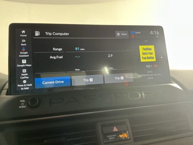 new 2026 Honda Passport car, priced at $55,600