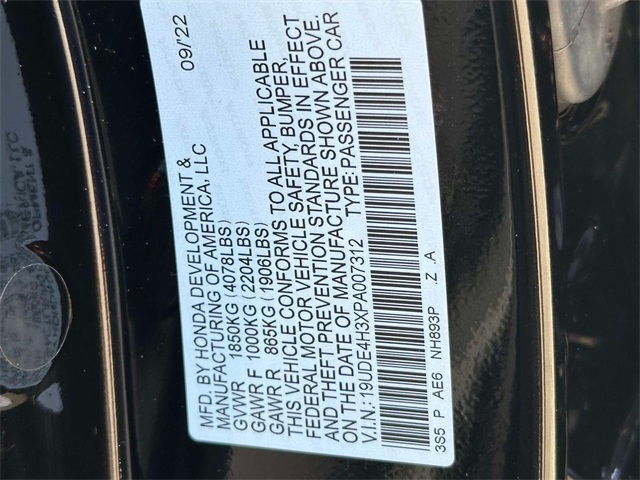 used 2023 Acura Integra car, priced at $25,693