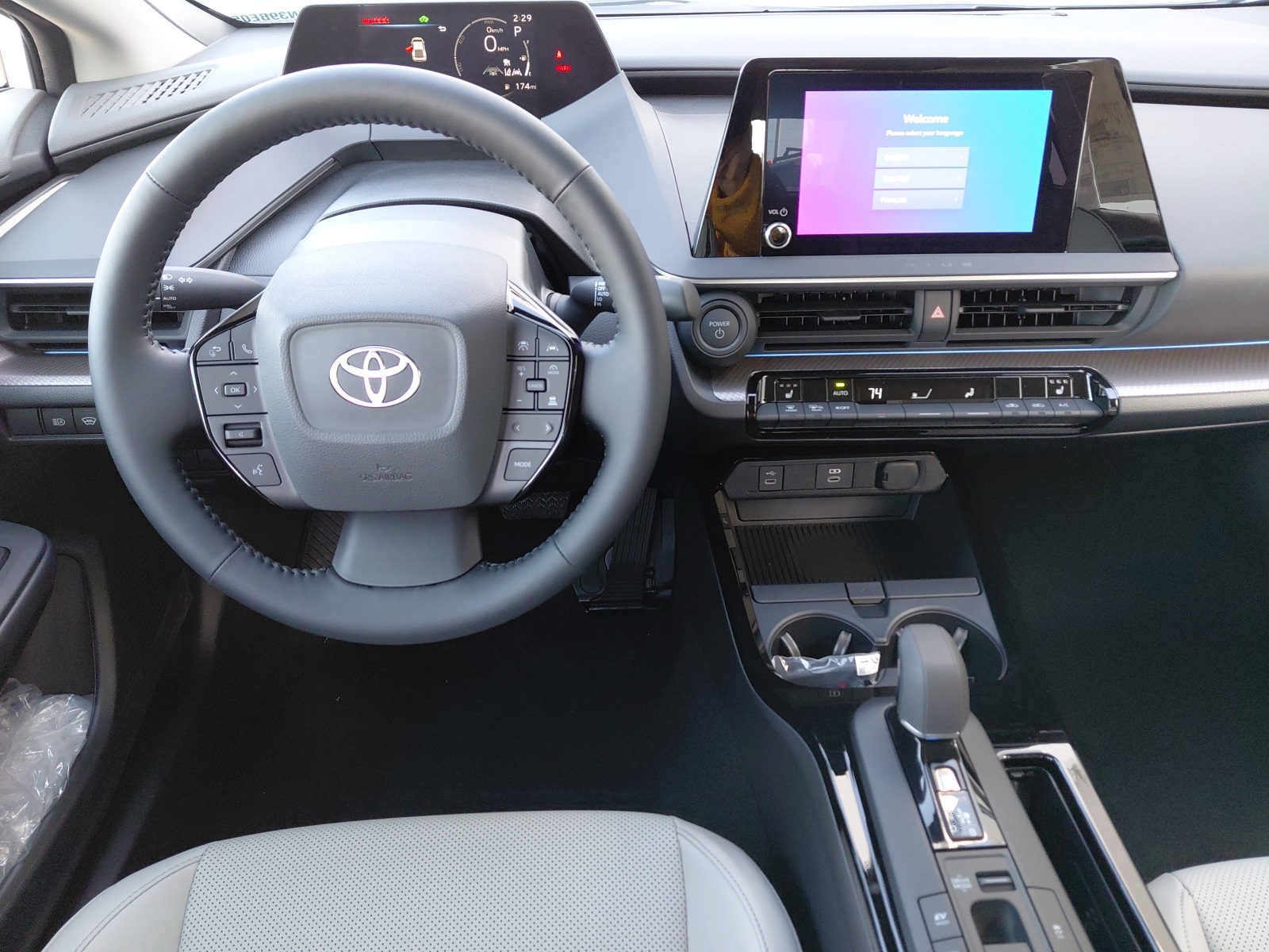 new 2026 Toyota Prius car, priced at $36,497