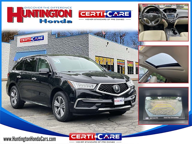 used 2018 Acura MDX car, priced at $18,947