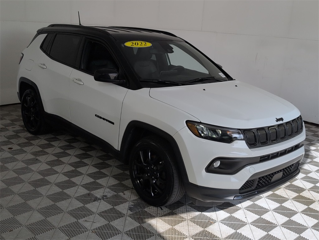 used 2022 Jeep Compass car, priced at $17,800