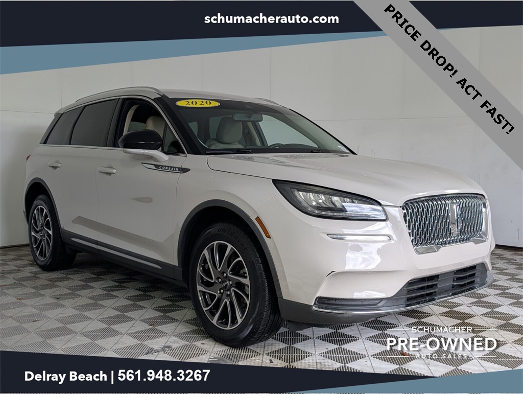 used 2020 Lincoln Corsair car, priced at $19,000