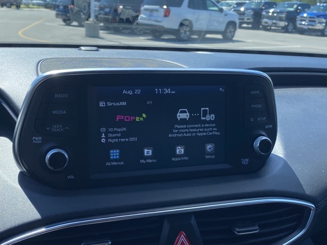 used 2020 Hyundai Santa Fe car, priced at $19,461