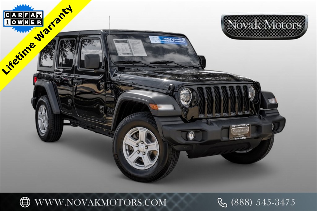 used 2022 Jeep Wrangler car, priced at $33,545