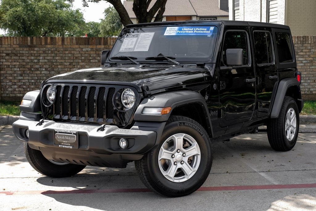 used 2022 Jeep Wrangler car, priced at $33,545