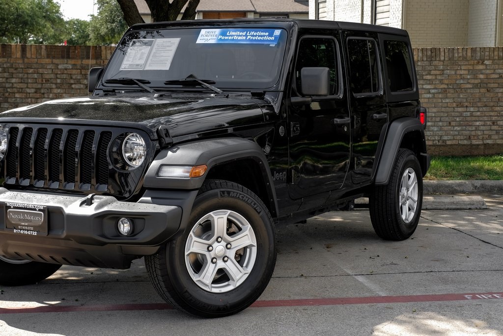 used 2022 Jeep Wrangler car, priced at $33,545