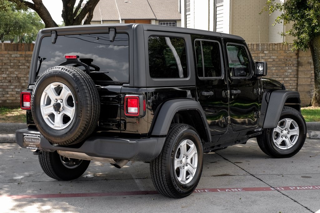 used 2022 Jeep Wrangler car, priced at $33,545