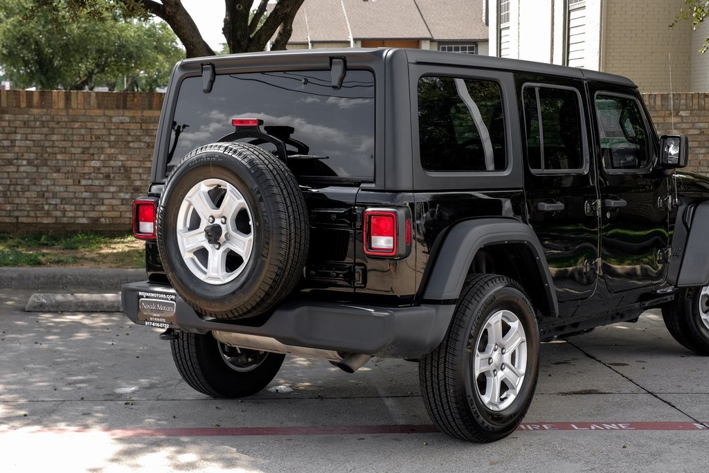 used 2022 Jeep Wrangler car, priced at $33,545
