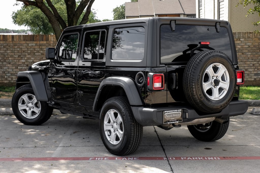 used 2022 Jeep Wrangler car, priced at $33,545