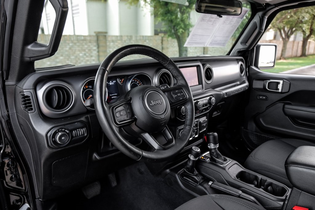 used 2022 Jeep Wrangler car, priced at $33,545