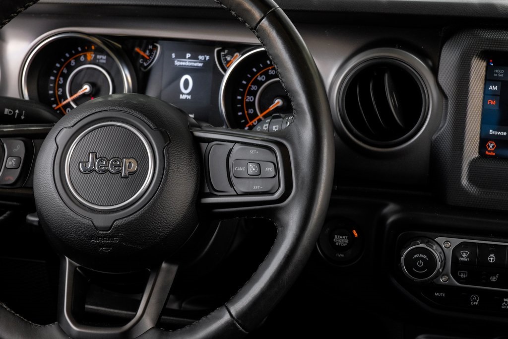 used 2022 Jeep Wrangler car, priced at $33,545